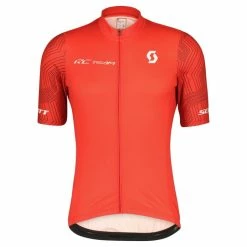 Maillot Manches Courtes Homme Scott RC Team 10 Frery Red White