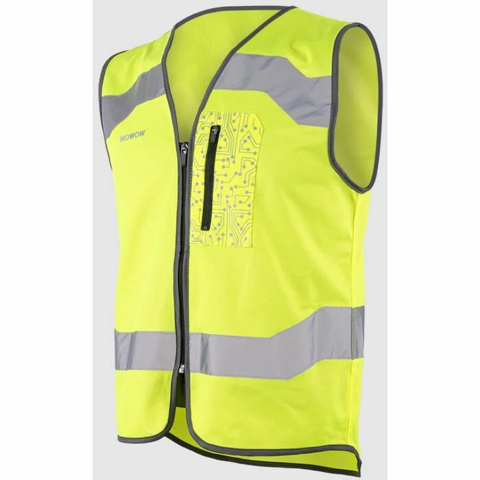 Gilet Sécurité WOWOW Drone Réfléchissant Jaune 3 Gilet Sécurité WOWOW Drone Réfléchissant Jaune