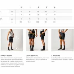 Collant Long Castelli Tutto Nano Women Tight Noir 2023 -Vélos Urbains Soldes Magasin guide des tailles bas femmes 700x700 2