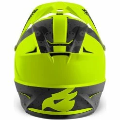 Casque Intégral Bluegrass Intox Noir / Jaune Fluo Mat -Vélos Urbains Soldes Magasin intox fluo jaune black camo matt 3 700x700 3