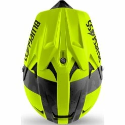 Casque Intégral Bluegrass Intox Noir / Jaune Fluo Mat -Vélos Urbains Soldes Magasin intox fluo jaune black camo matt 4 700x700 1