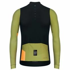 Maillot Manche Longue Gobik Cobble Blend Leaf Homme 2023 -Vélos Urbains Soldes Magasin maillot cobble blend hombre leaf cold 2023 gobik 2 700x700 1