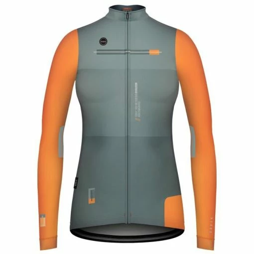 Maillot Manche Longue Gobik Cobble Nectarine Femme -Vélos Urbains Soldes Magasin maillot cobble nectarine mujer sparrow cold season 22 gobik 1 700x 700x700 1