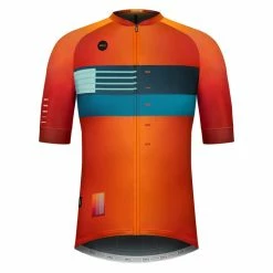 Maillot Manche Courte Gobik Cx Pro Unisex Sunset -Vélos Urbains Soldes Magasin maillot unisex corto cxpro sunset warm 2020 coleccion verano gobik 2020 naranja 1 700x700 3