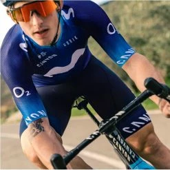 Maillot Manche Courte Gobik Team Movistar Odyssey Unisex 2023 -Vélos Urbains Soldes Magasin movistar3 700x700 4