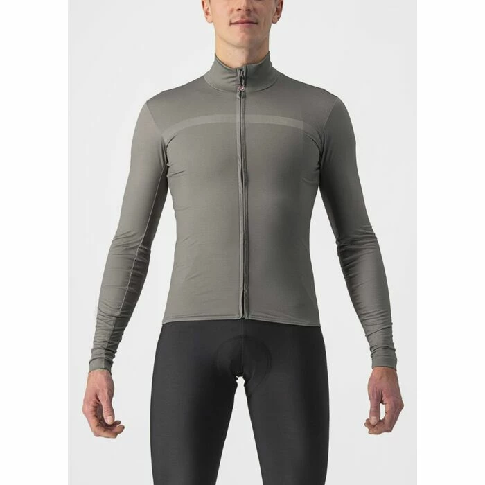Veste Manche Longue Castelli Pro Thermal MID LS Gris 2023 3 Veste Manche Longue Castelli Pro Thermal MID LS Gris 2023