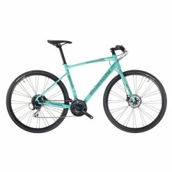 VTC Bianchi C-Sport 2 Acera 24Sp Vert Céleste